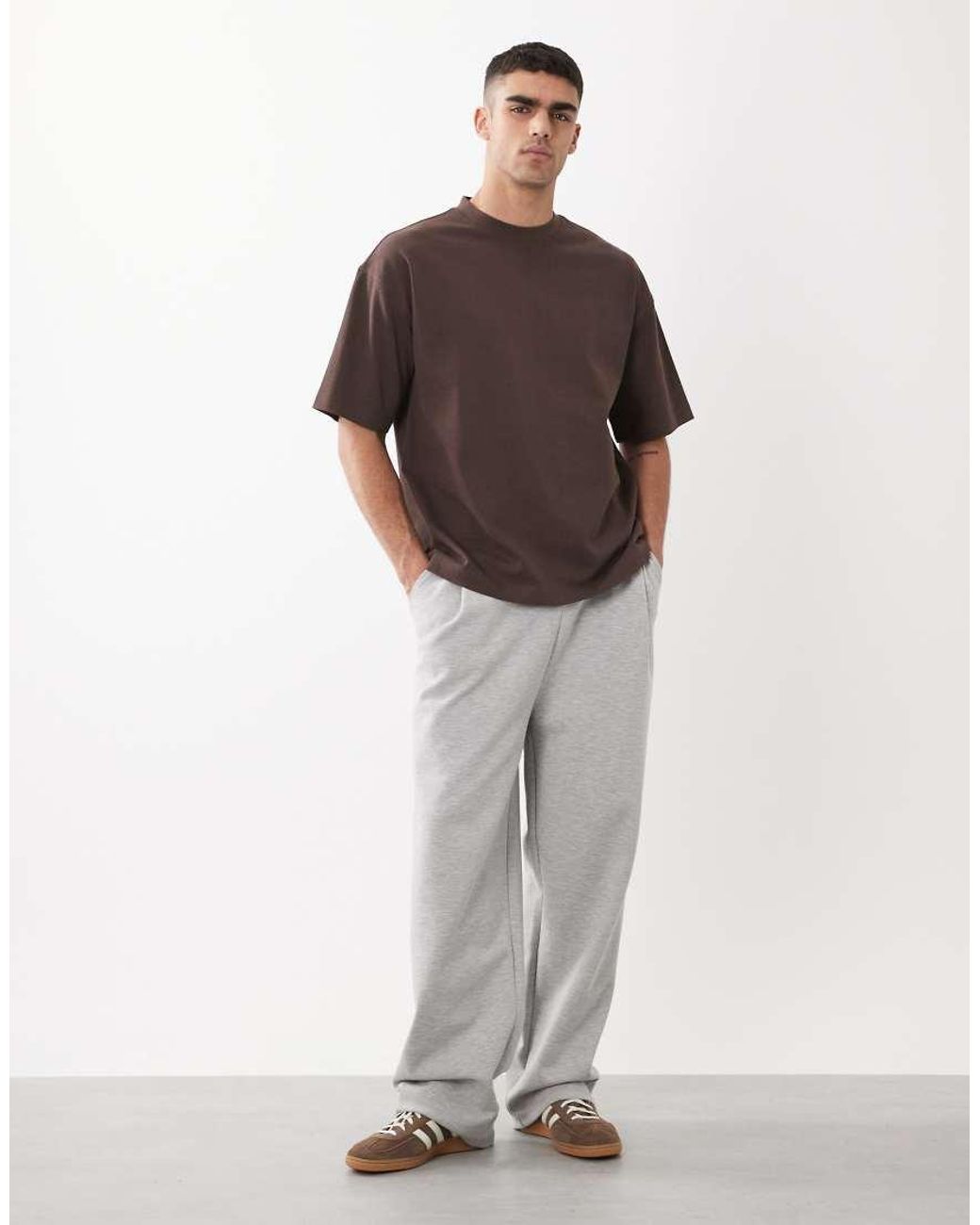 ASOS Circular Design Collection in het Brown voor heren