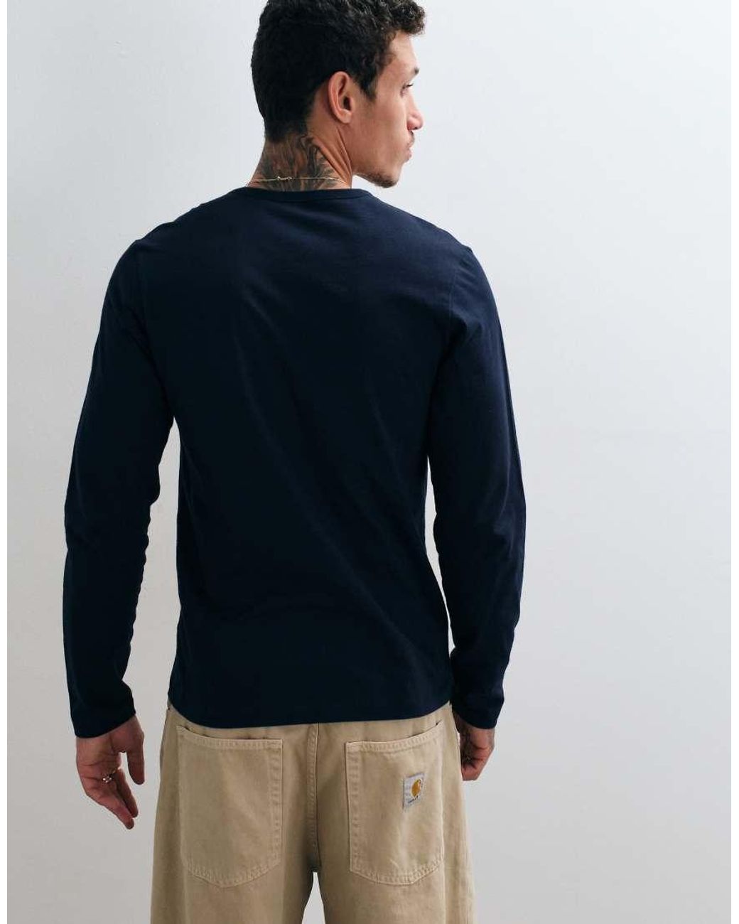 Boss Blue Classic 3-Pack Logo T-Shirt for men