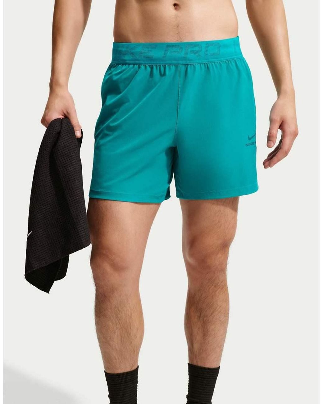 Nike Black M Np Df Npt 6in Short Dri-fit 15cm (approx.) Shorts for men