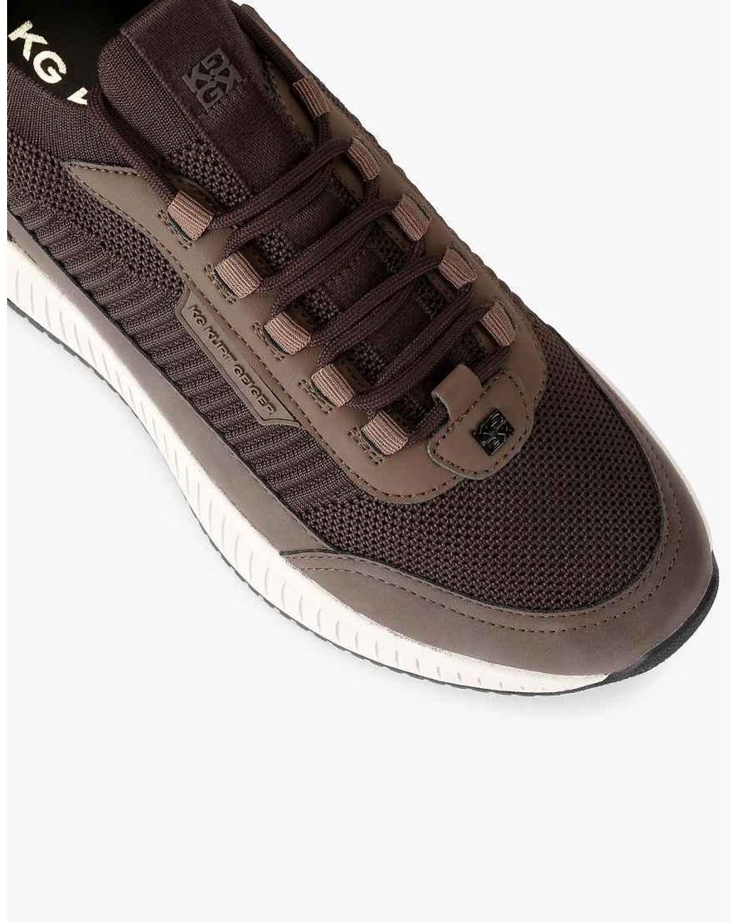 KG by Kurt Geiger Brown Jasper Trainers for men