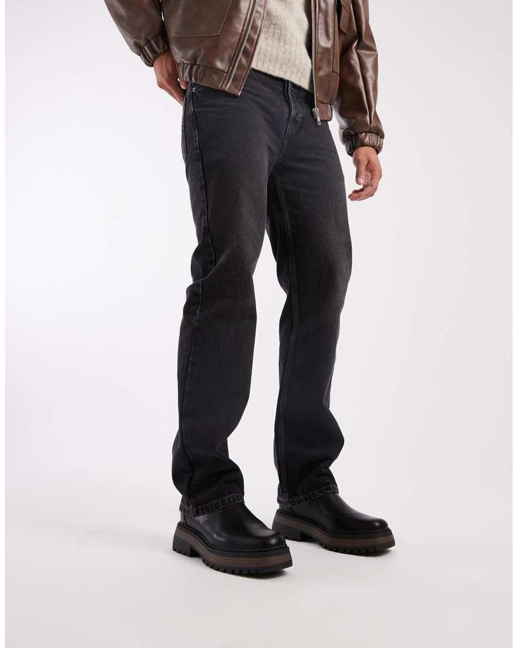ASOS Black Chelsea Boots for men