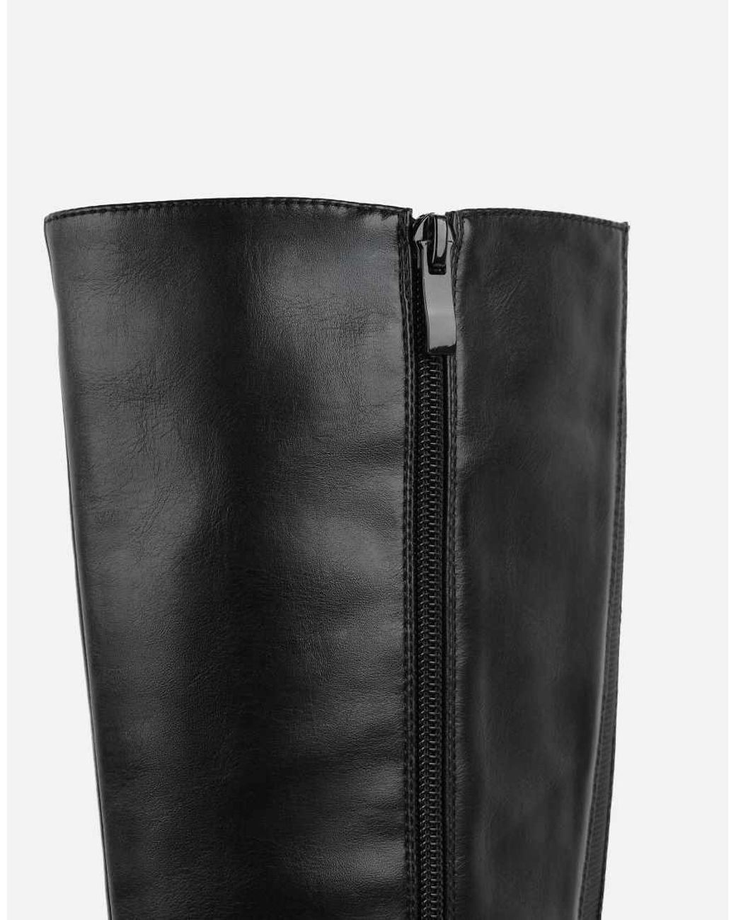 SIMMI Gray Simmi Shoes Cayman High Boots