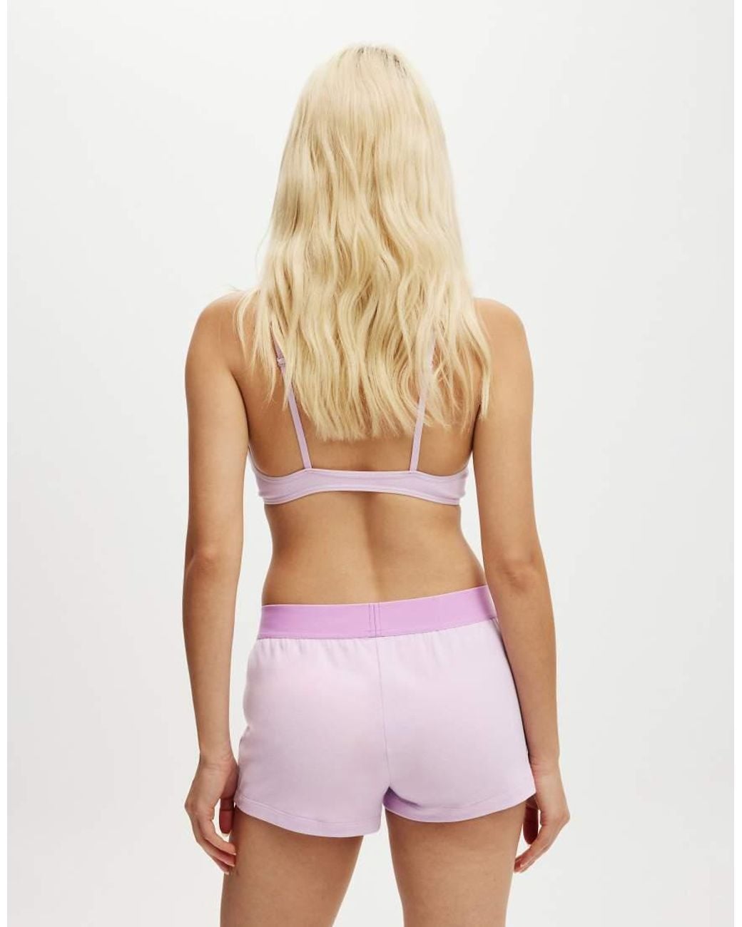 Cotton On White Peached Jersey Boyshort