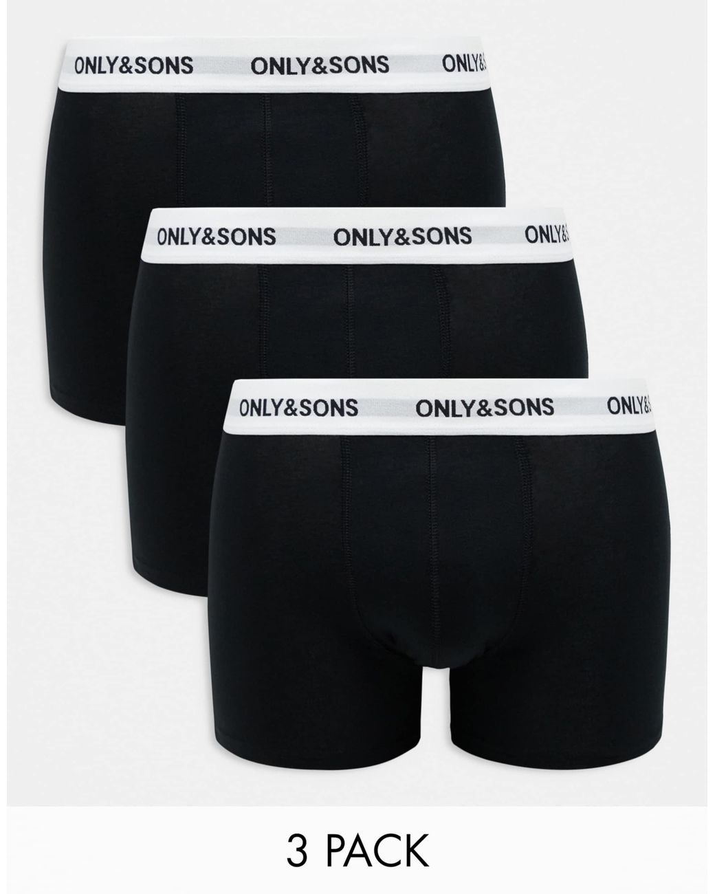 Lot Only & Sons pour homme en coloris Black