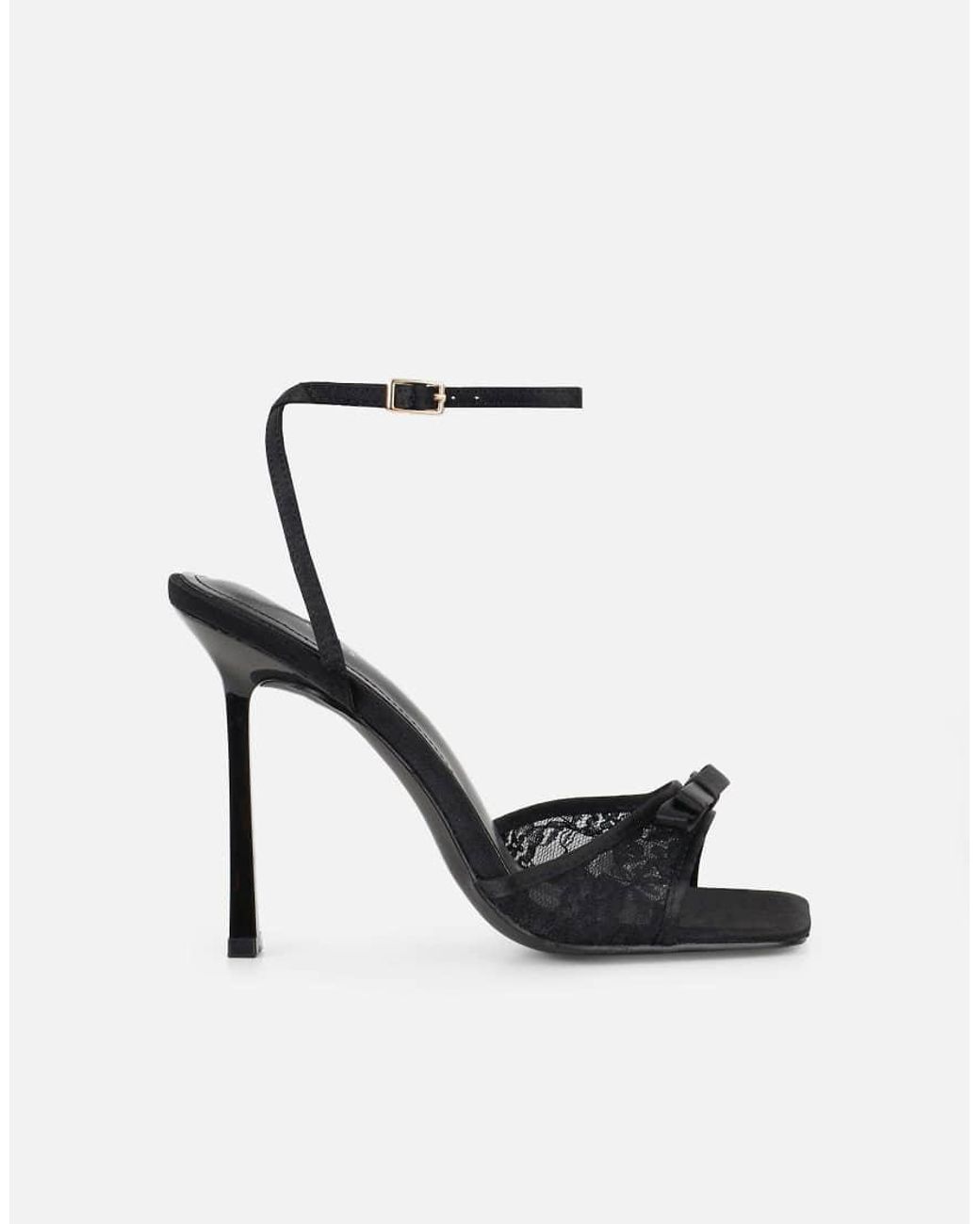 SIMMI Natural Janeena Bow Detail Heeled Sandals