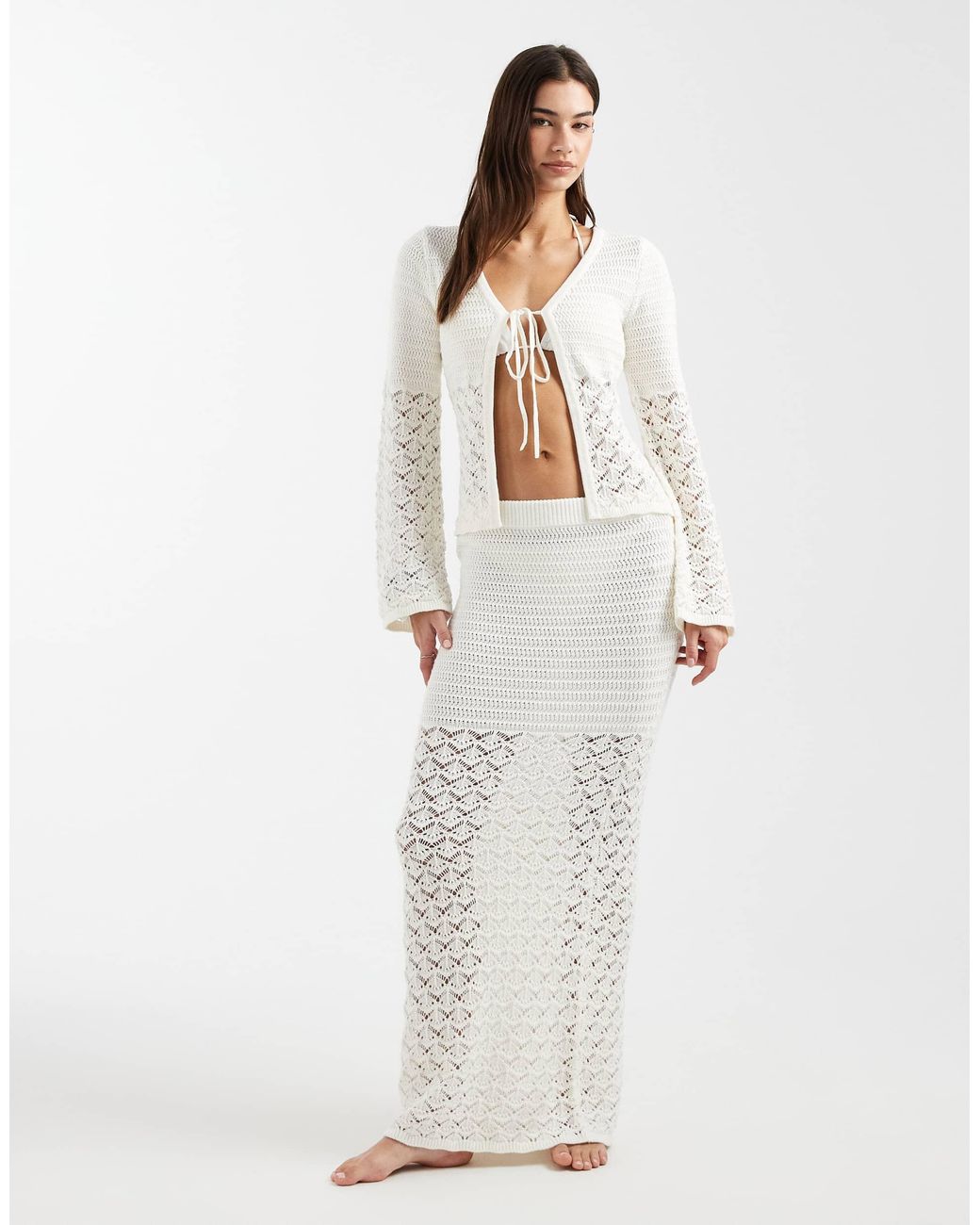 Top 4th & Reckless en coloris White