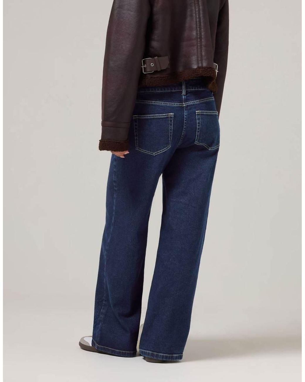 PixieGirl Blue Petite Wide Leg Jeans