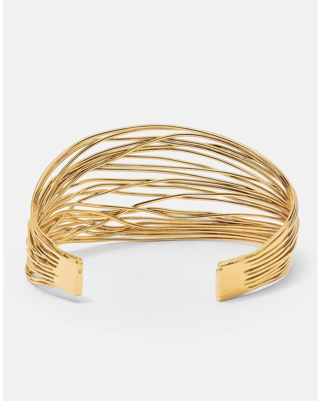 Pull&Bear Blue Fine-Strand Arm Cuff