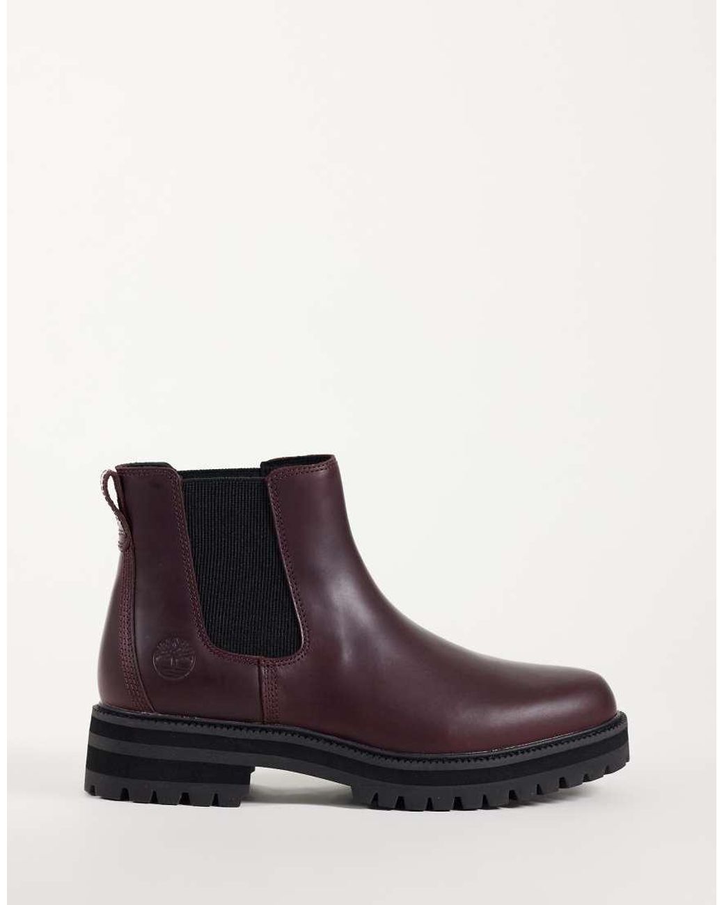 Timberland Brown Mid Chelsea Boot for men