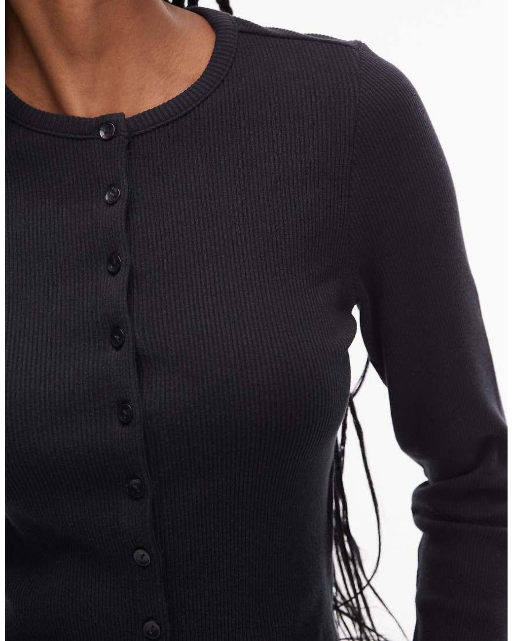 Levi's Blue Rory Long Sleeve Button Up Top