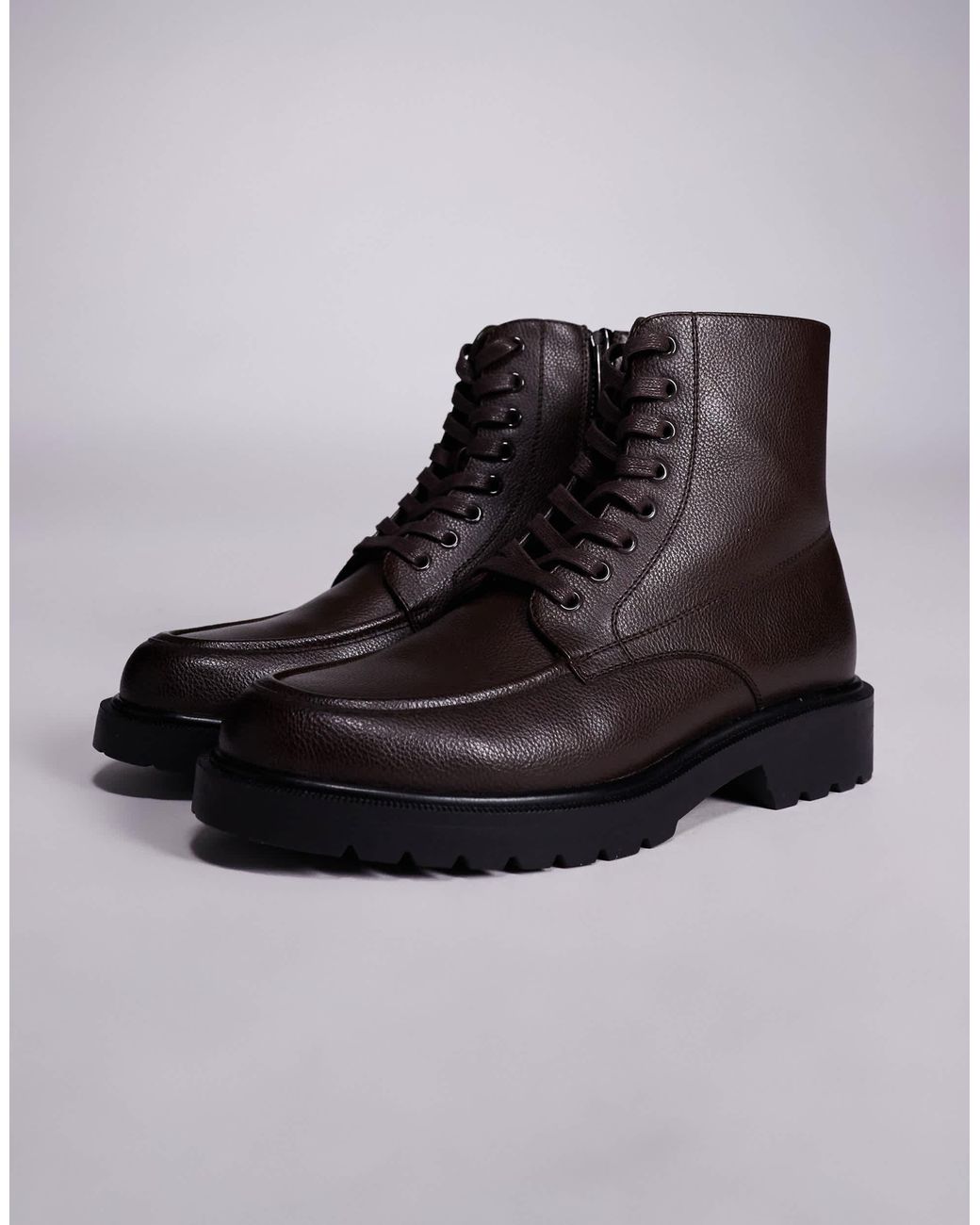 ASOS – schnürstiefel in Blue für Herren