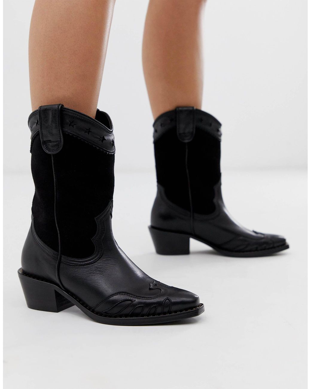 Buffalo london cowboy boots deals