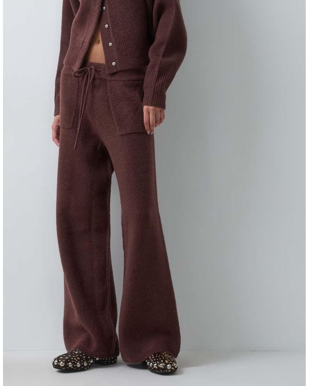 ASOS Brown Lounge Trouser Co-Ord