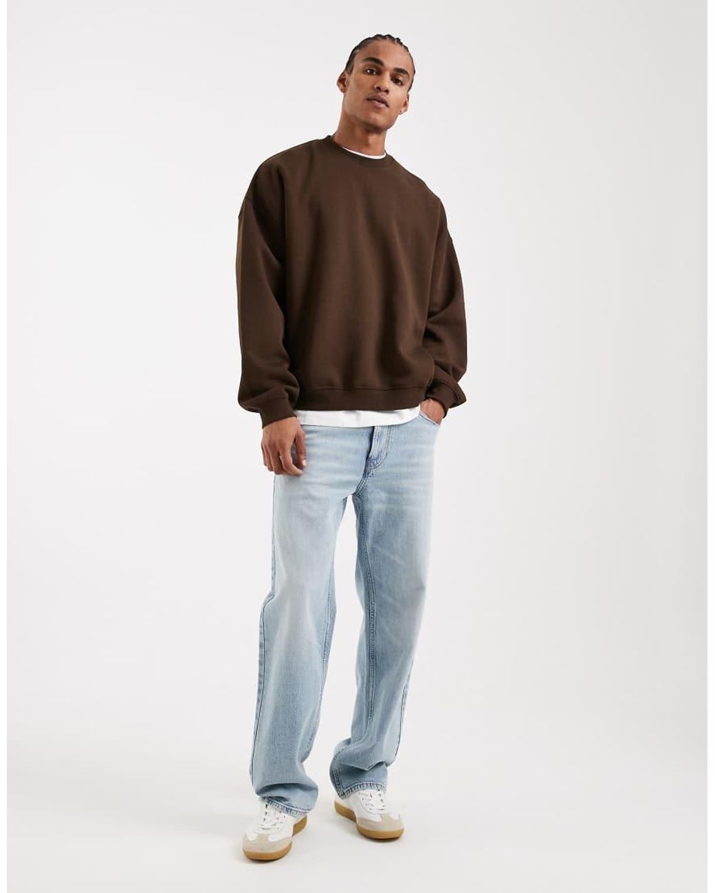 ASOS Essentials in het Brown voor heren