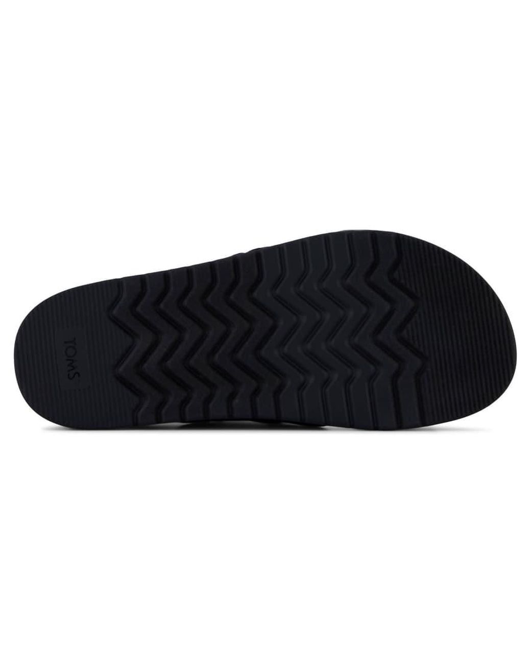 TOMS Black Marin Sandal