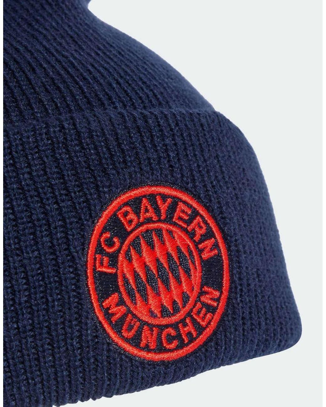 Adidas Originals Blue Fc Bayern Munich Woolie Hat