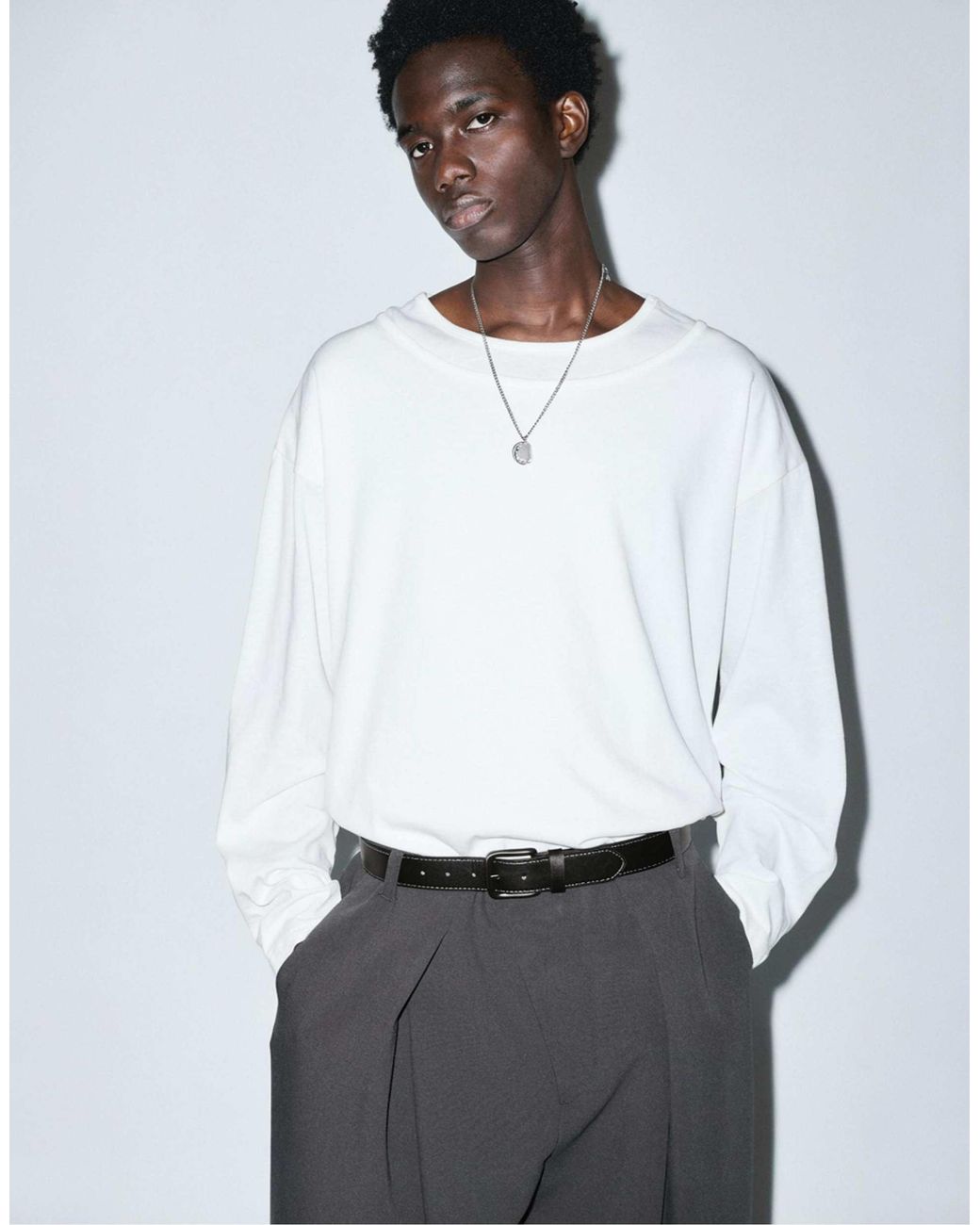 Pull&Bear – gürtel in Black für Herren