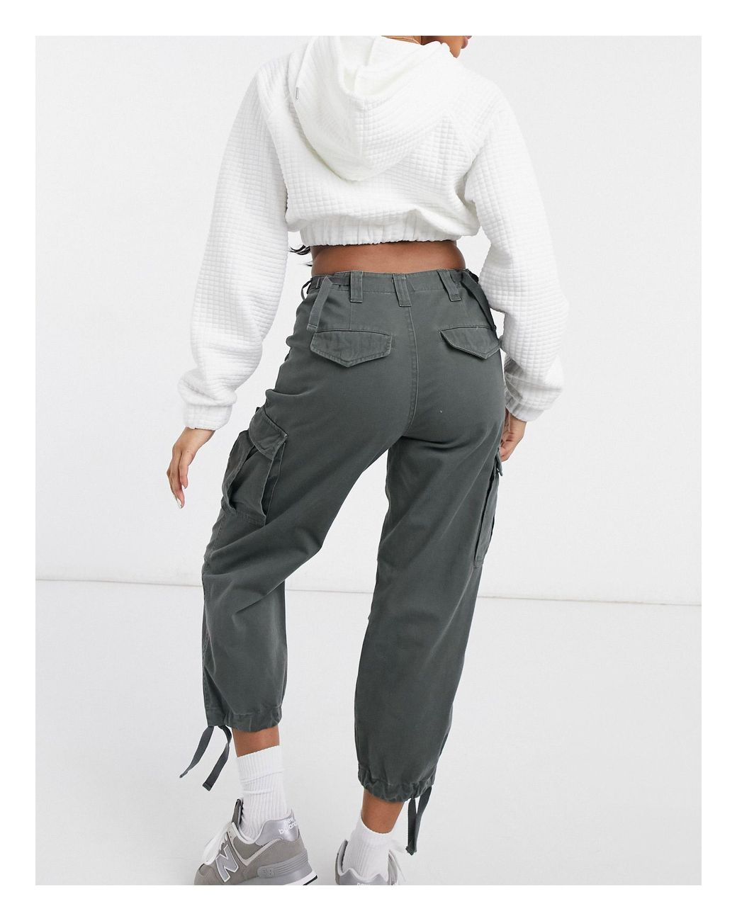 Paperbag D-Ring Belted Cargo Pants | Cargo pants, Cargo trousers, Clothes