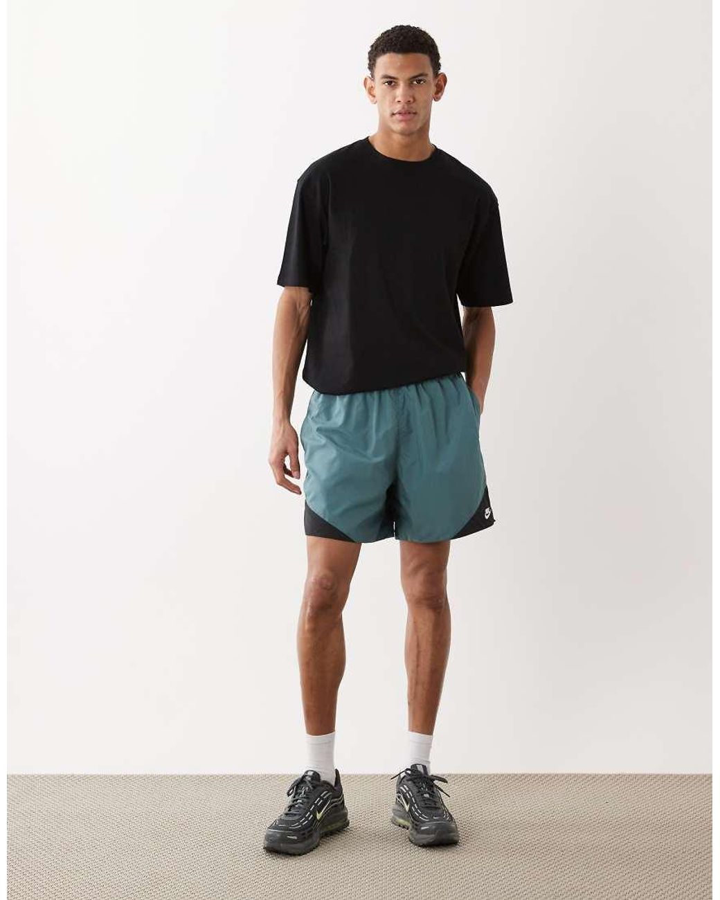 Nike Black Windrunner Lightweight Woven Short for men
