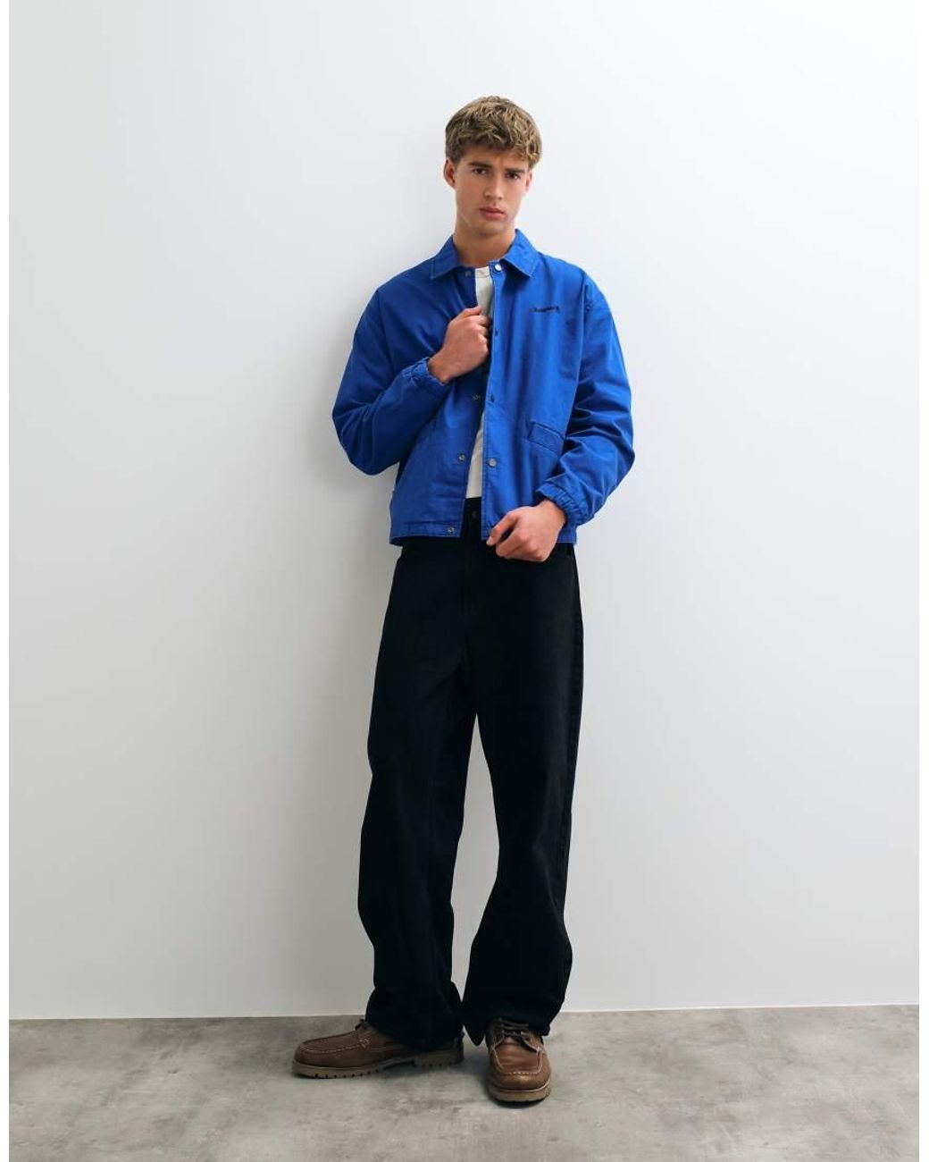 Timberland Blue Coach Jacket for men