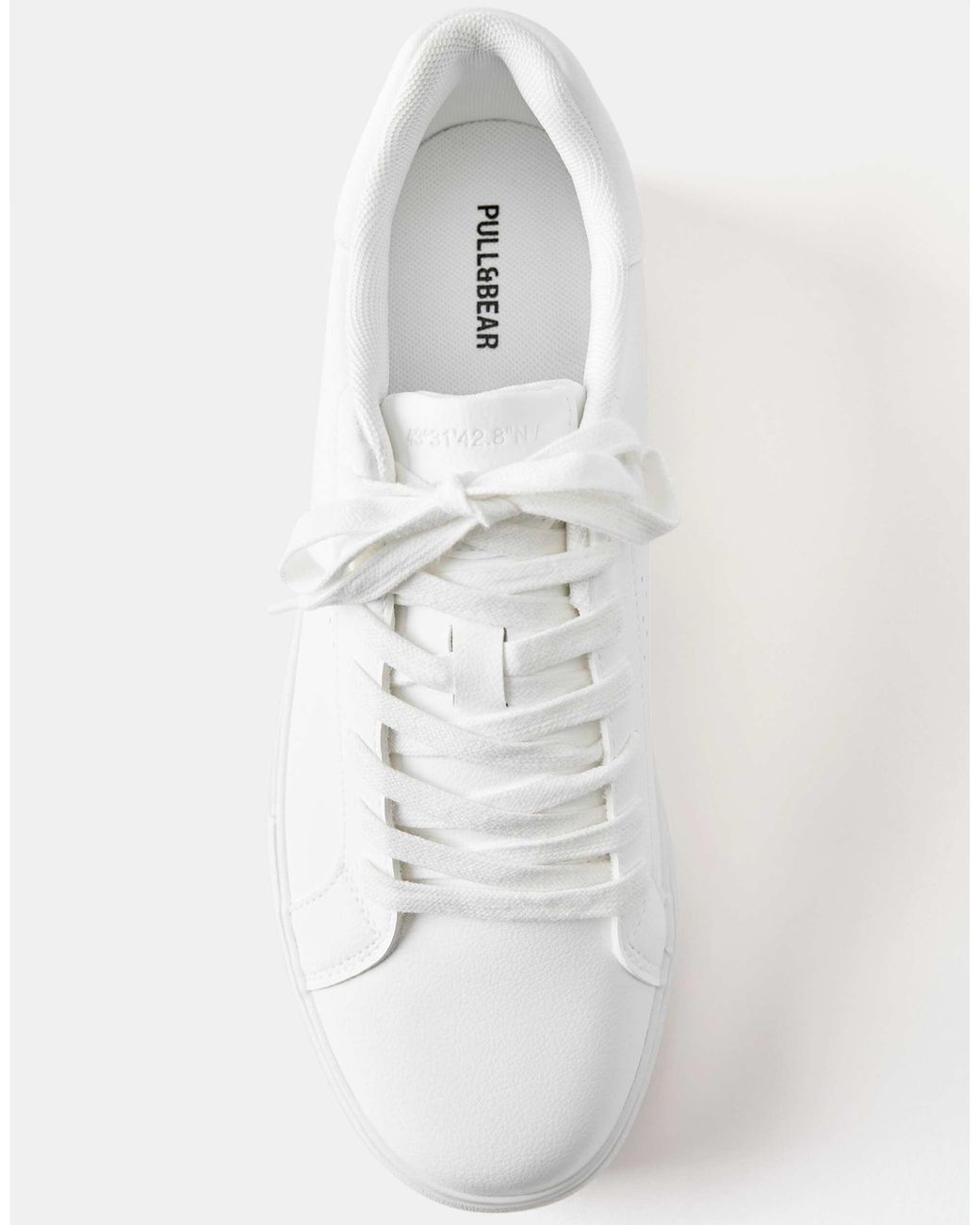 Pull&Bear – legere sneaker in White für Herren