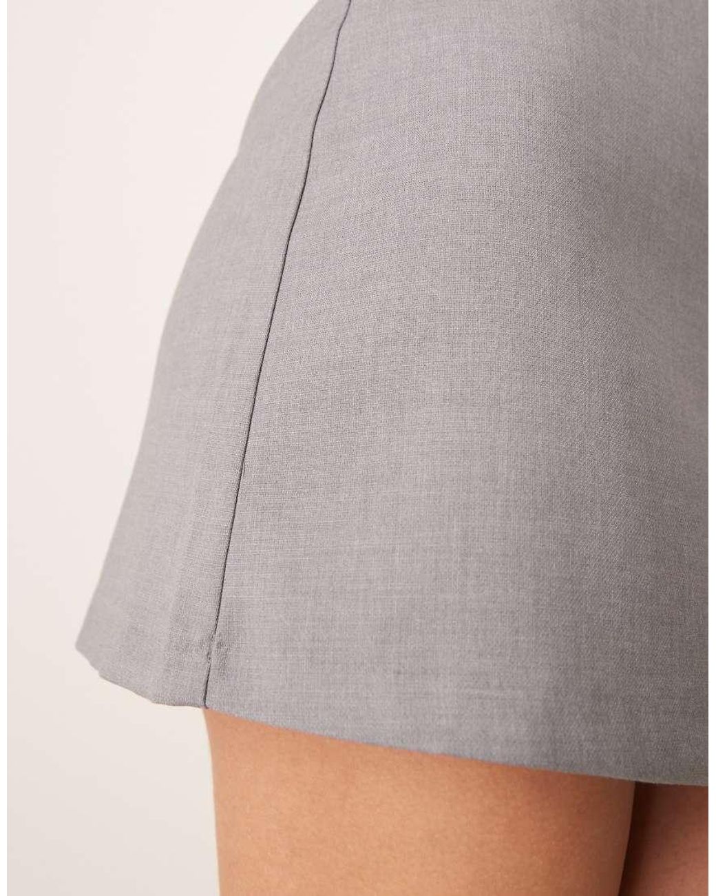 Abercrombie & Fitch Red Ultra High Rise Mini Skort