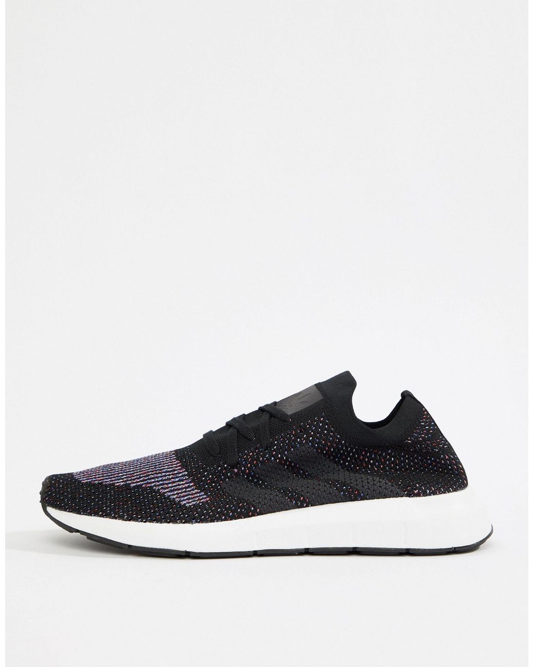 balance assemble collateral adidas Originals Swift Run Primeknit Shoes in Black for Men | Lyst