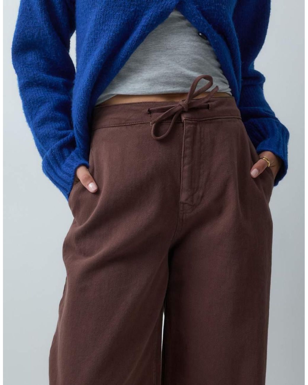 ASOS Blue Pull On Barrel