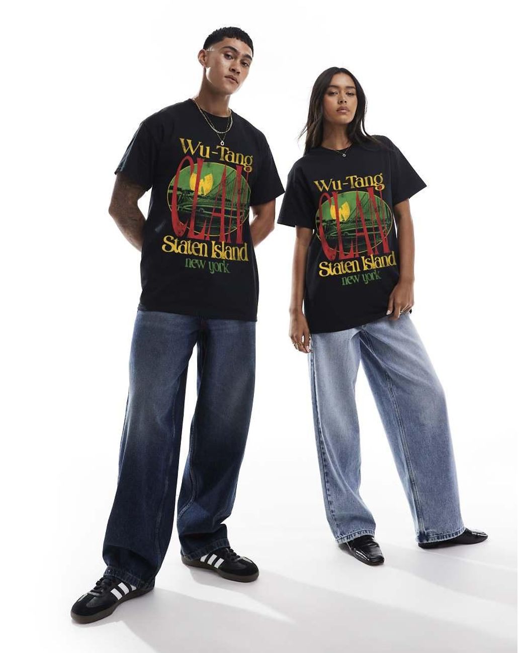 PRNT Black X Wu-Tang Clan New York Relaxed Fit T-Shirt
