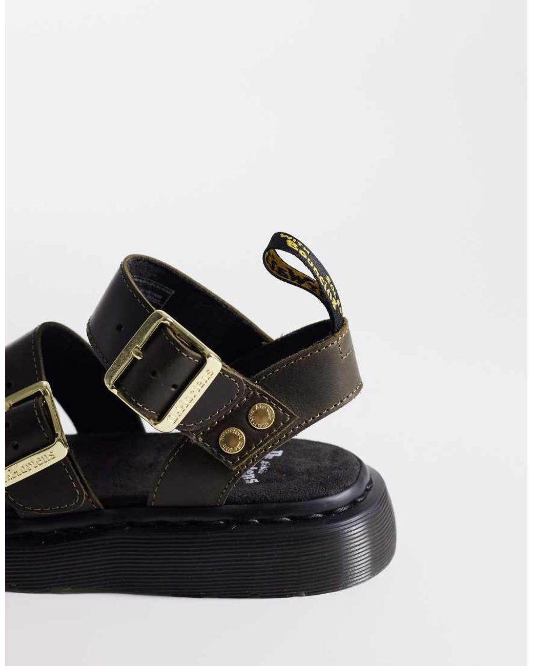 Dr. Martens Green Gryphon Sandal