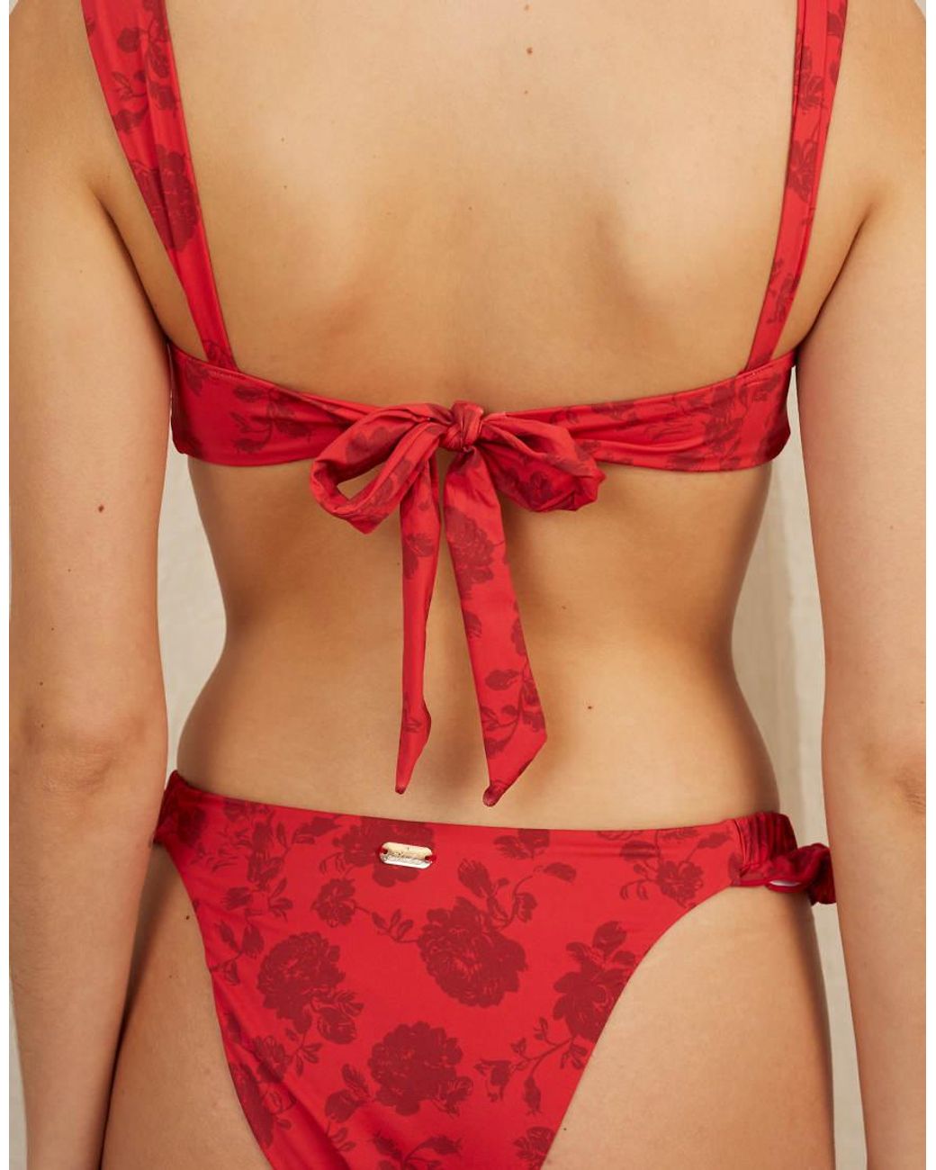 Going Somewhere Orange Brazillian Shape Bikini Bottoms