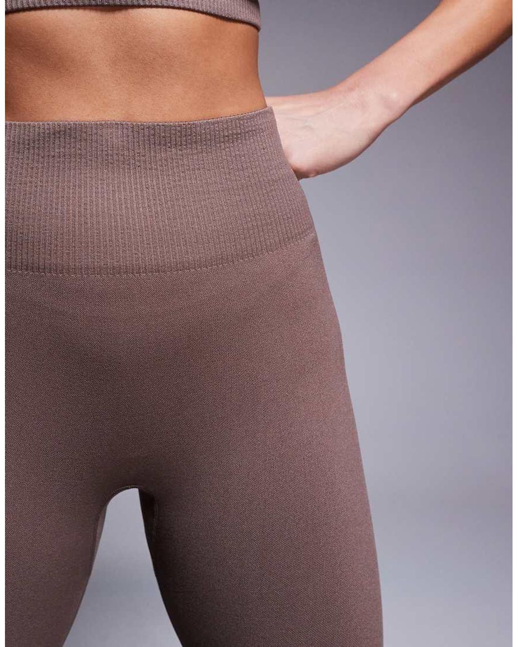 4505 Purple Sculpting Seamless High Waist Gym legging