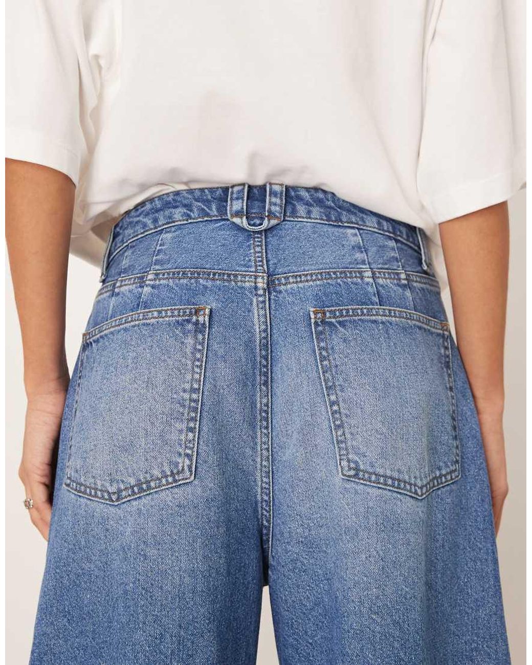 ARRANGE Blue Sydney Released Hem Cropped Jean
