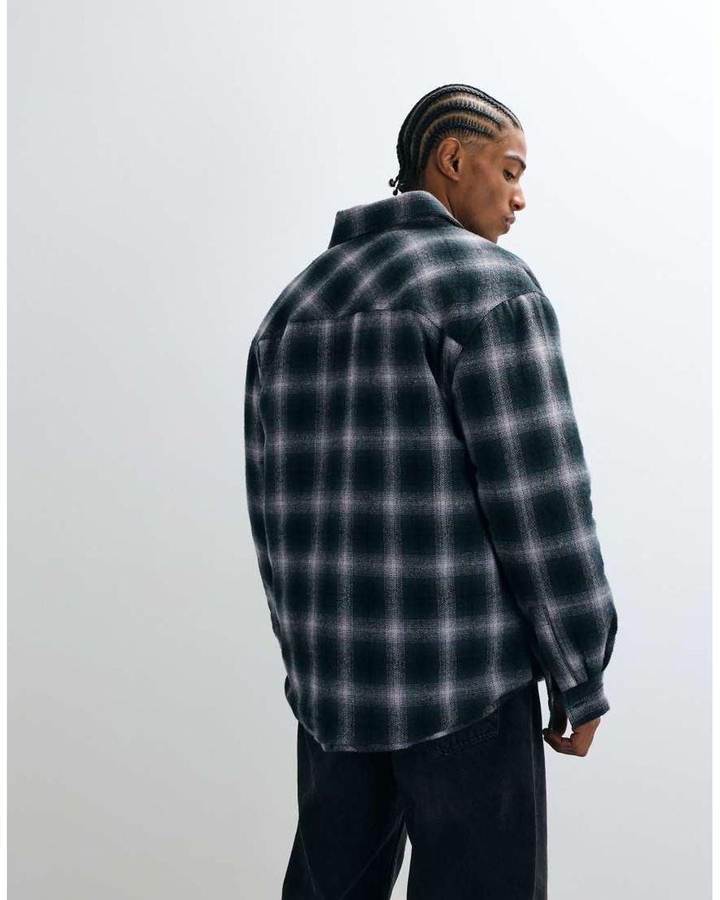 Stan Ray Blue Stay Ray Quilted Overshirt for men