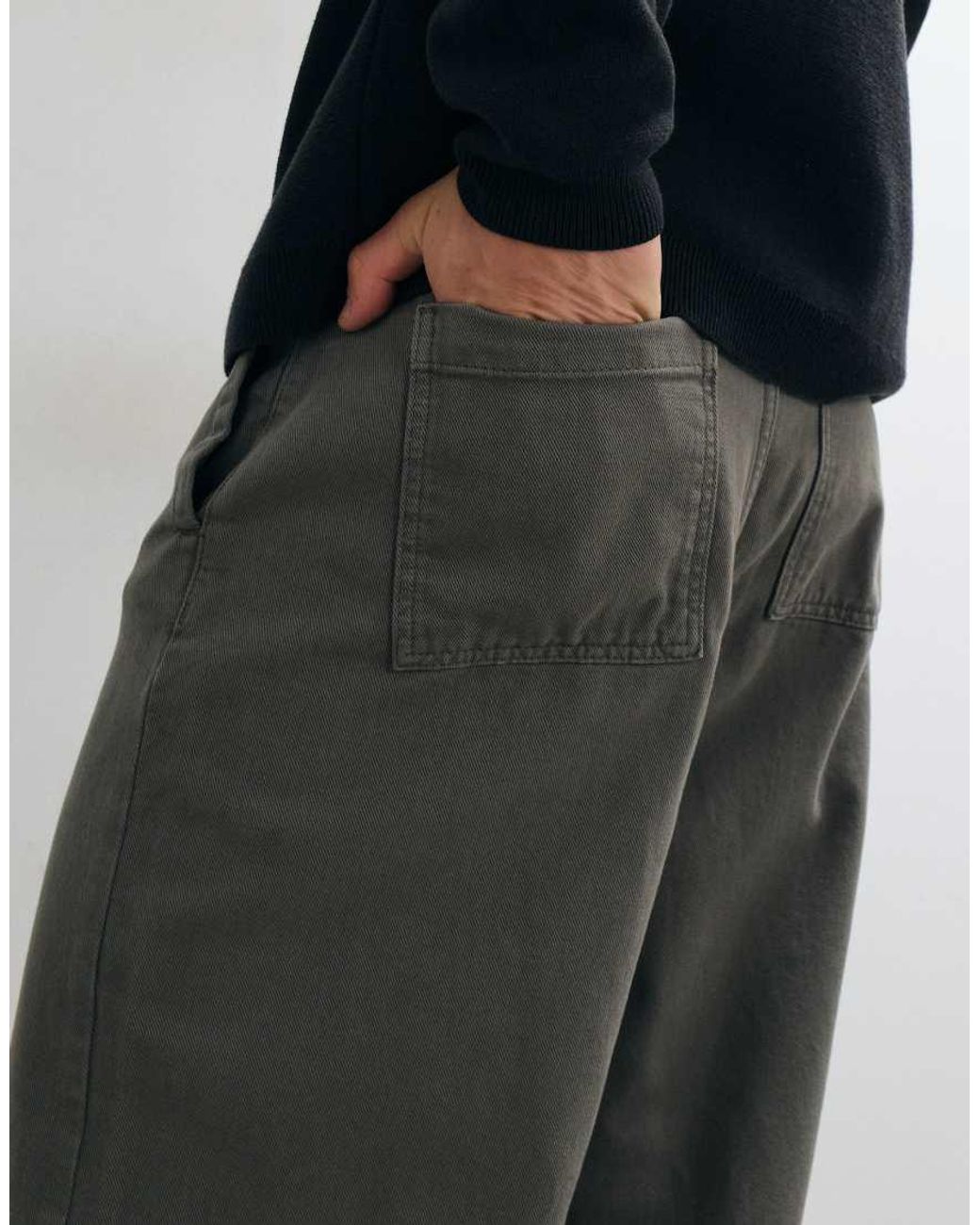ASOS Blue baggy Trouser for men