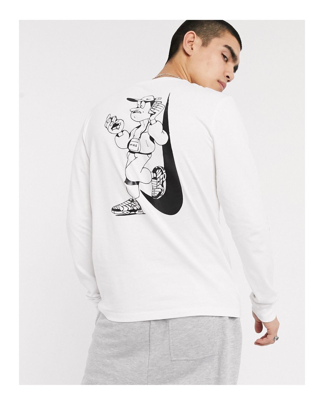Lugosis Artist Pack T shirt a manches longues Nike pour homme en coloris Blanc Lyst