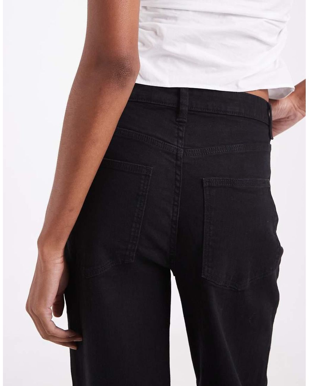 Vero Moda White High Rise Wide Leg Jeans