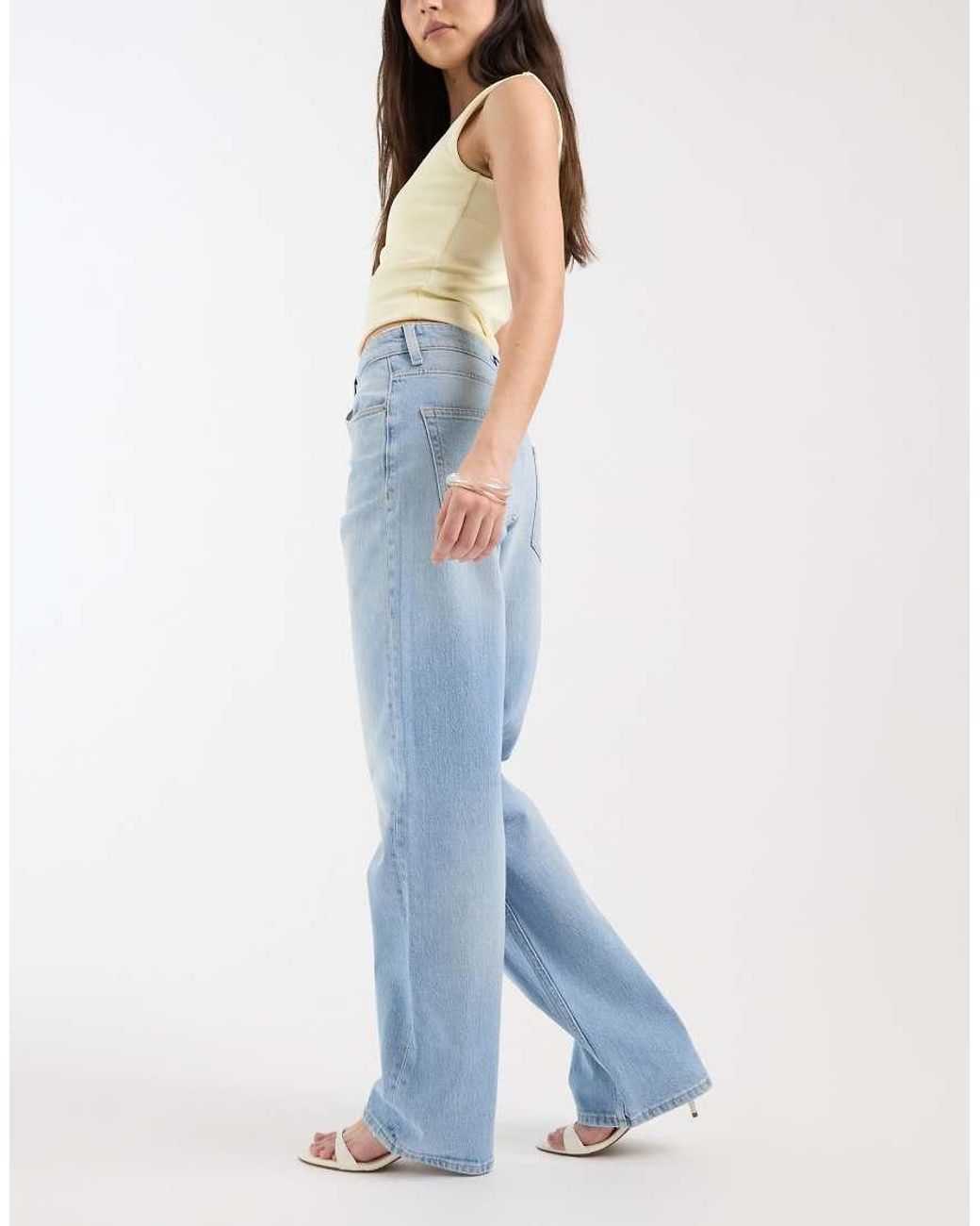 Tommy Hilfiger Blue Layla High Rise Slim Straight Fit Jeans