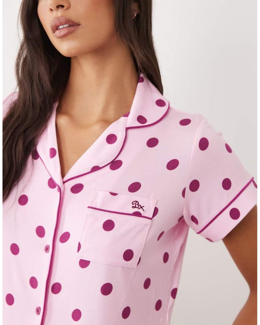 Boux Avenue Pink Modal Short Pyjama Set
