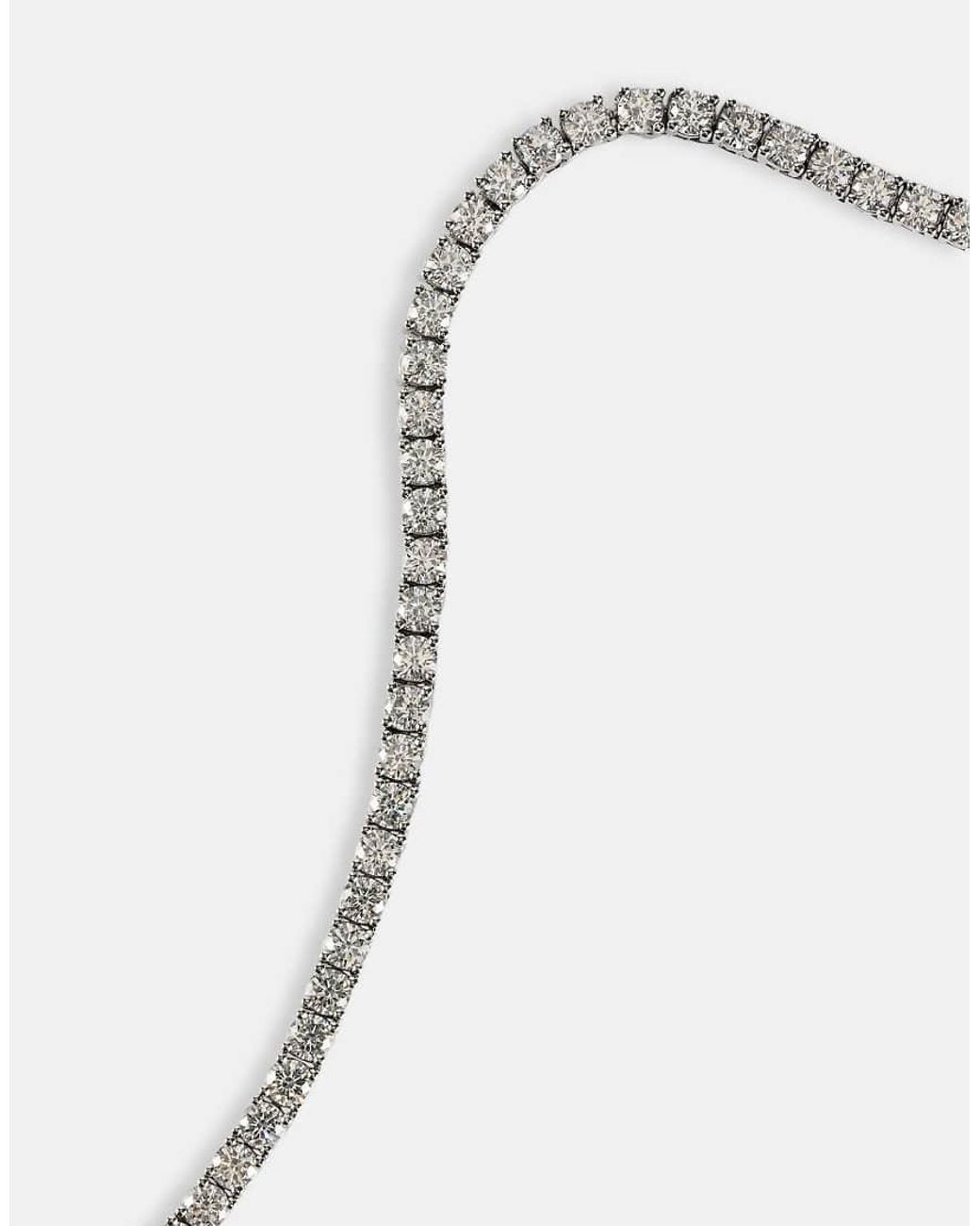 CERNUCCI White Tennis Chain for men