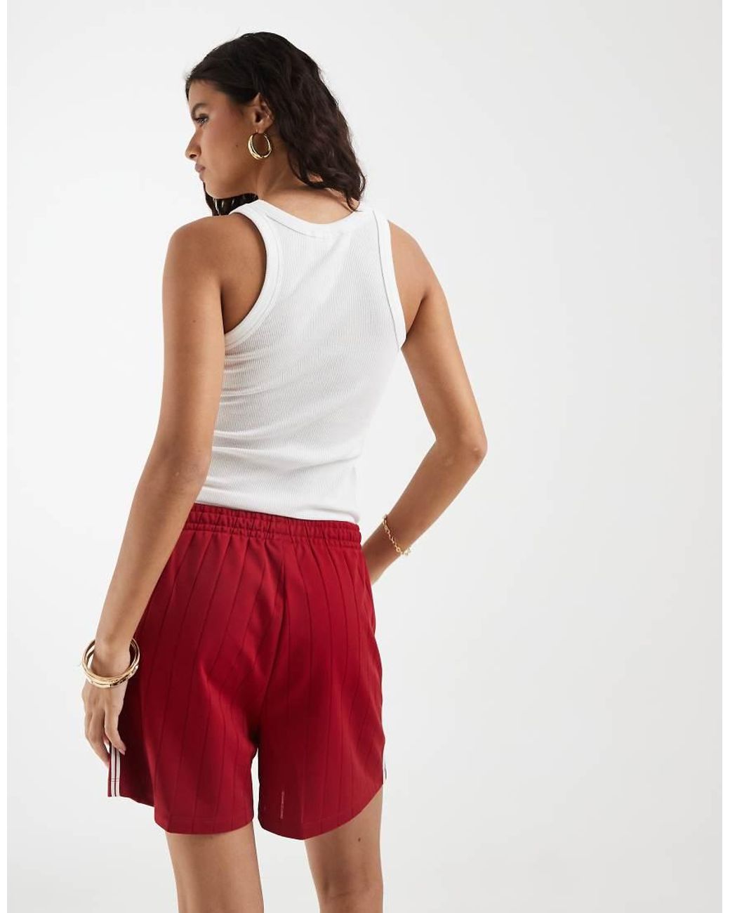 Adidas Originals Red Firebird Shorts