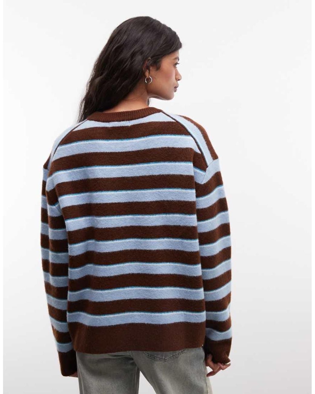 Susmie's Multicolor Long Sleeve Fuzzy Knit Jumper