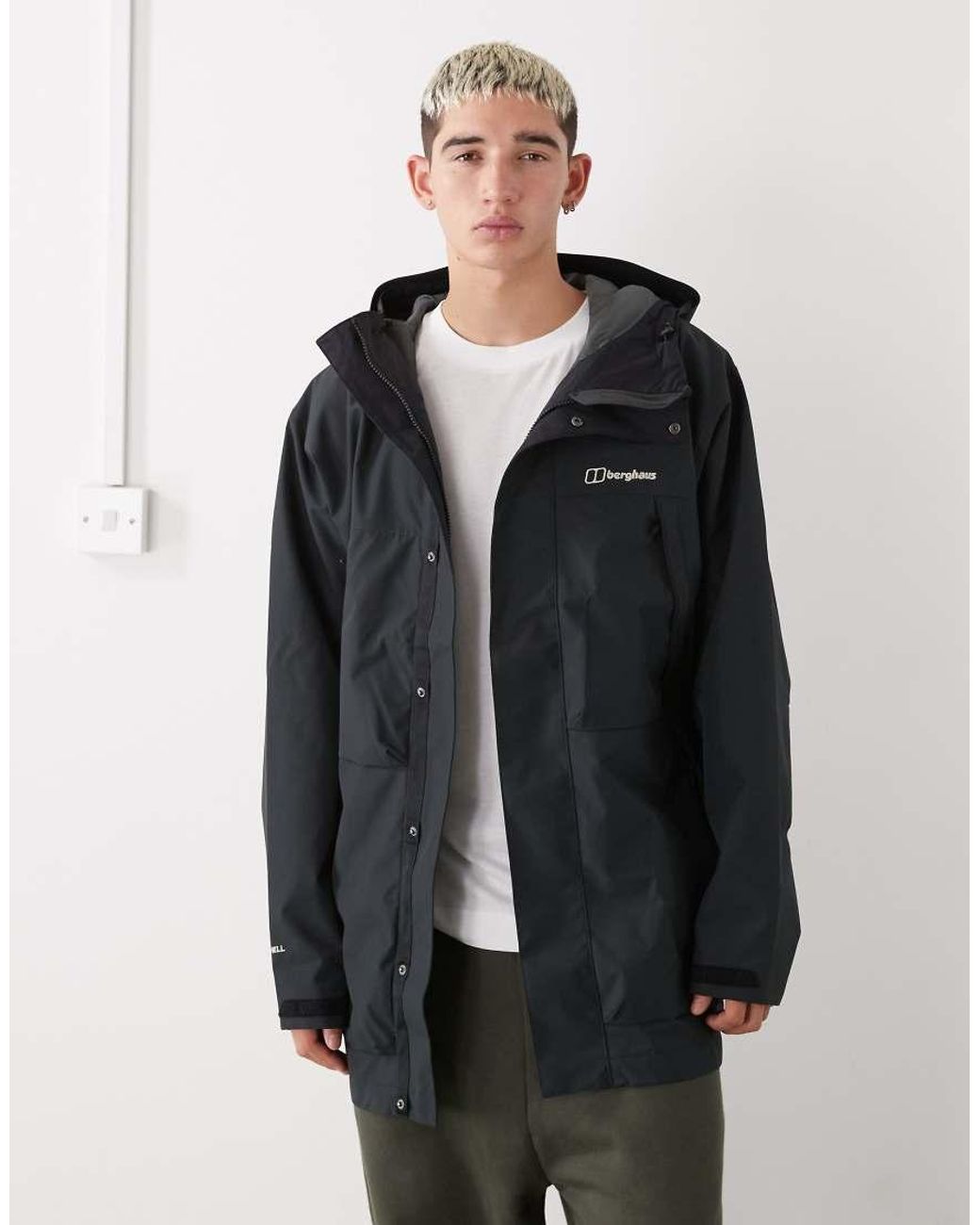 Berghaus Black Wansbeck Parka for men