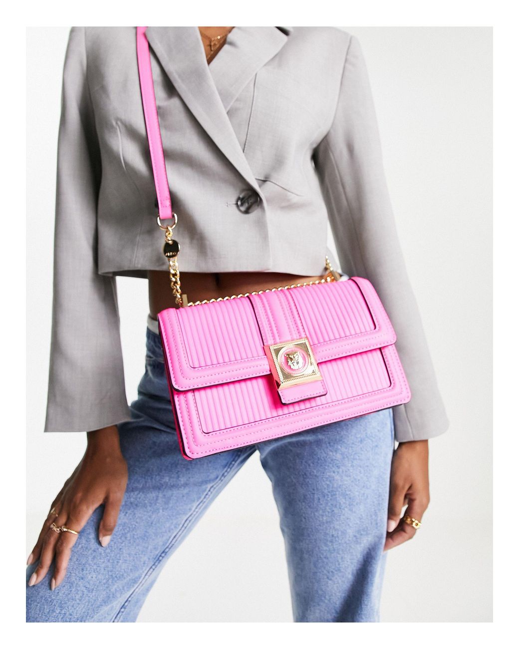 ALDO Meraegyn Lionhead Quilted Cross Body Bag Lyst Australia