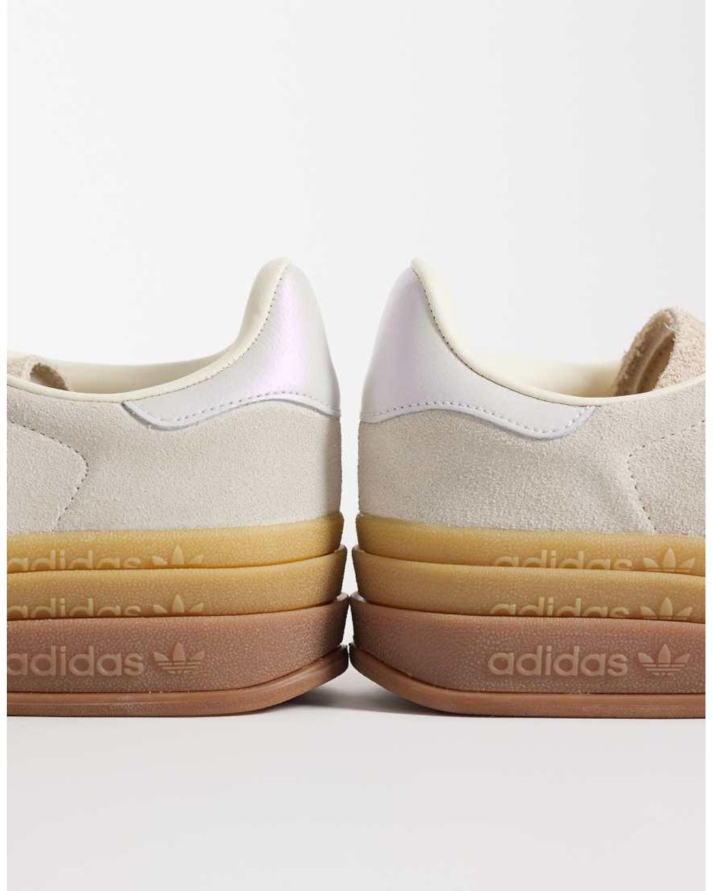Adidas Originals White Gazelle Bold Trainers
