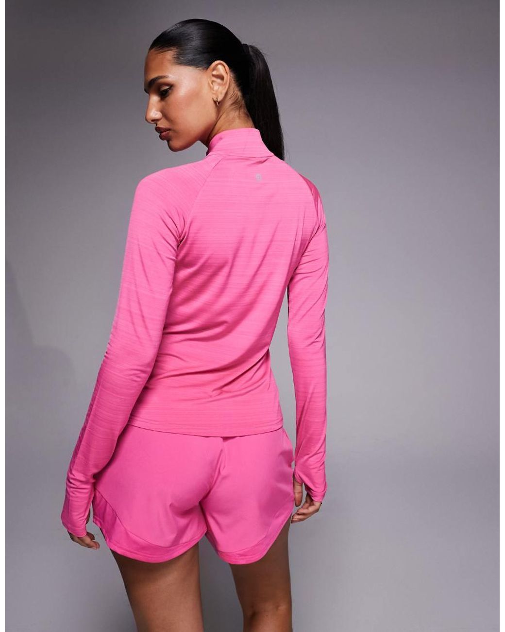MONTIREX Pink Breathe Half Zip Top