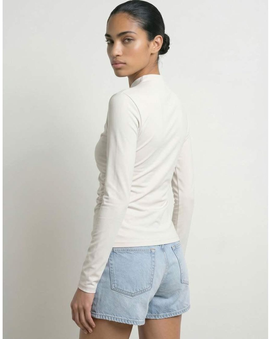 HYPEDROP Gray Long Sleeved Top
