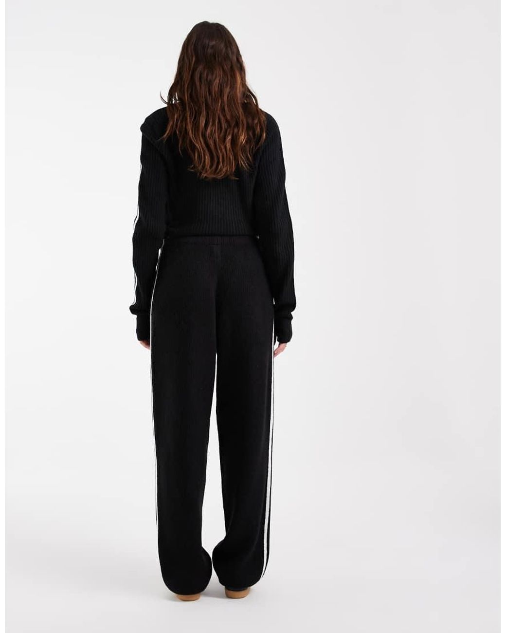 Adidas Originals White X Jennie Knitted Cuffed Track Pants