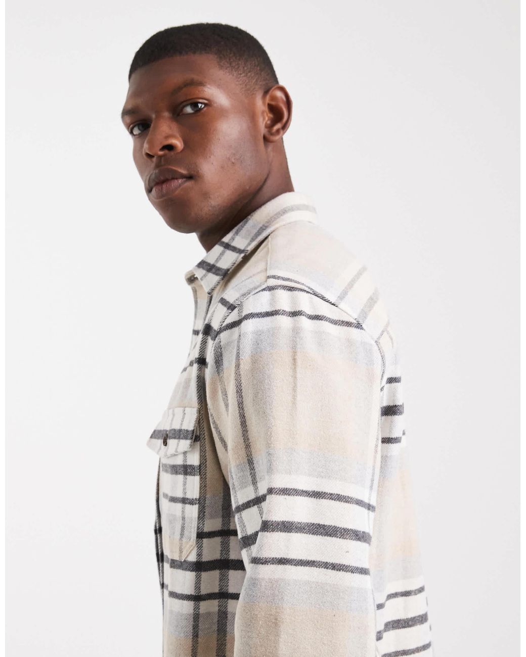 ASOS – hemd in Natural für Herren