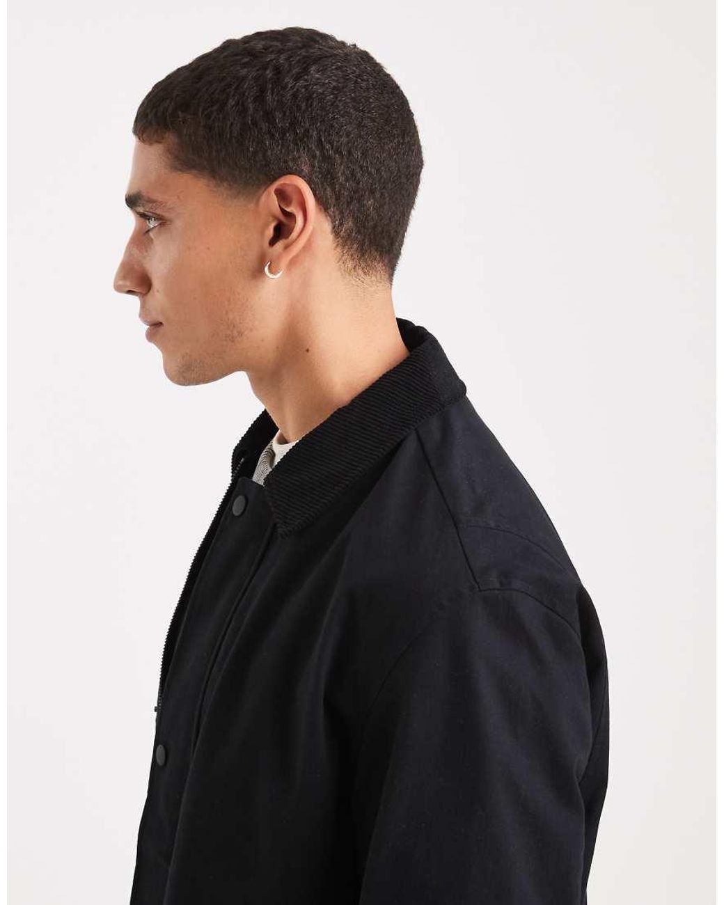 Jack & Jones Black Barn Jacket for men